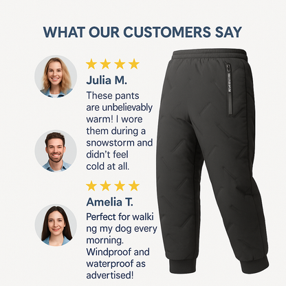 Winter Pants | Ultra-Warm Waterproof & Windproof