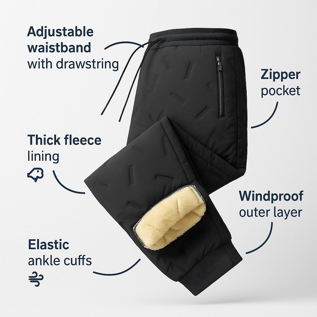 Winter Pants | Ultra-Warm Waterproof & Windproof