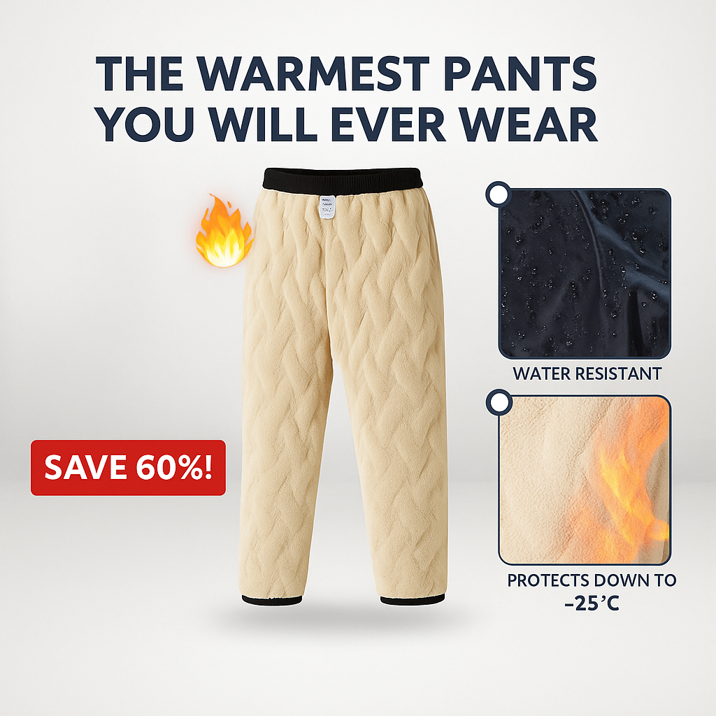 Winter Pants | Ultra-Warm Waterproof & Windproof