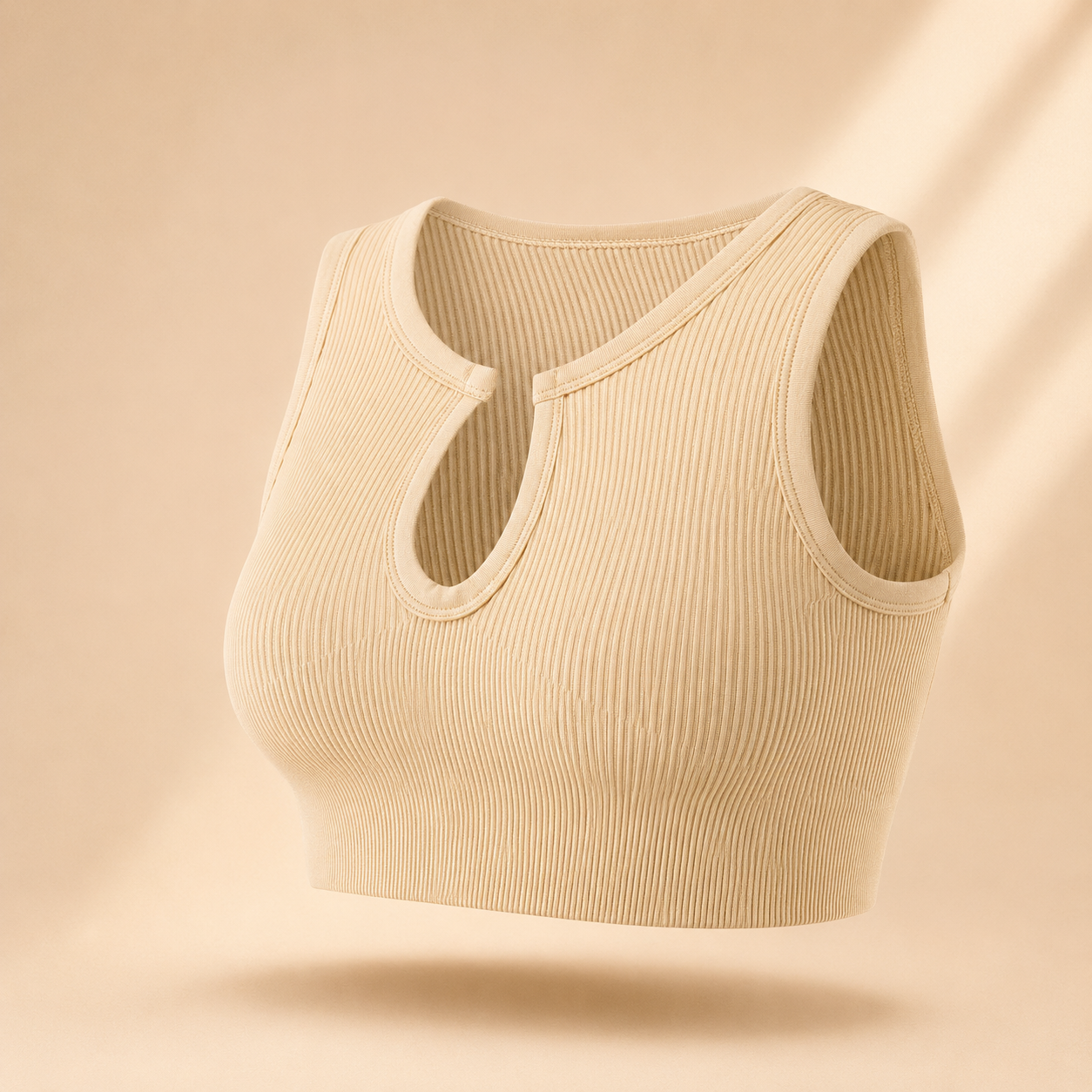 Koulango™ SculptFit Ribbed Crop Top