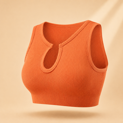 Koulango™ SculptFit Ribbed Crop Top