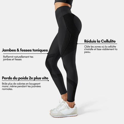 Koulango™ Legging Sculpt3D Taille Haute Sculptant