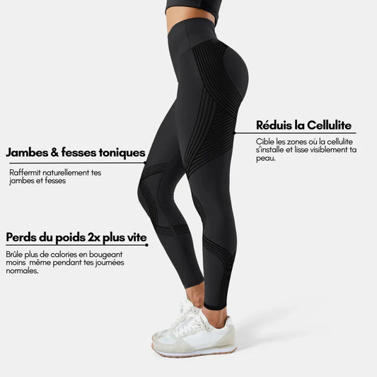 Koulango™ Legging Sculpt3D Taille Haute Sculptant