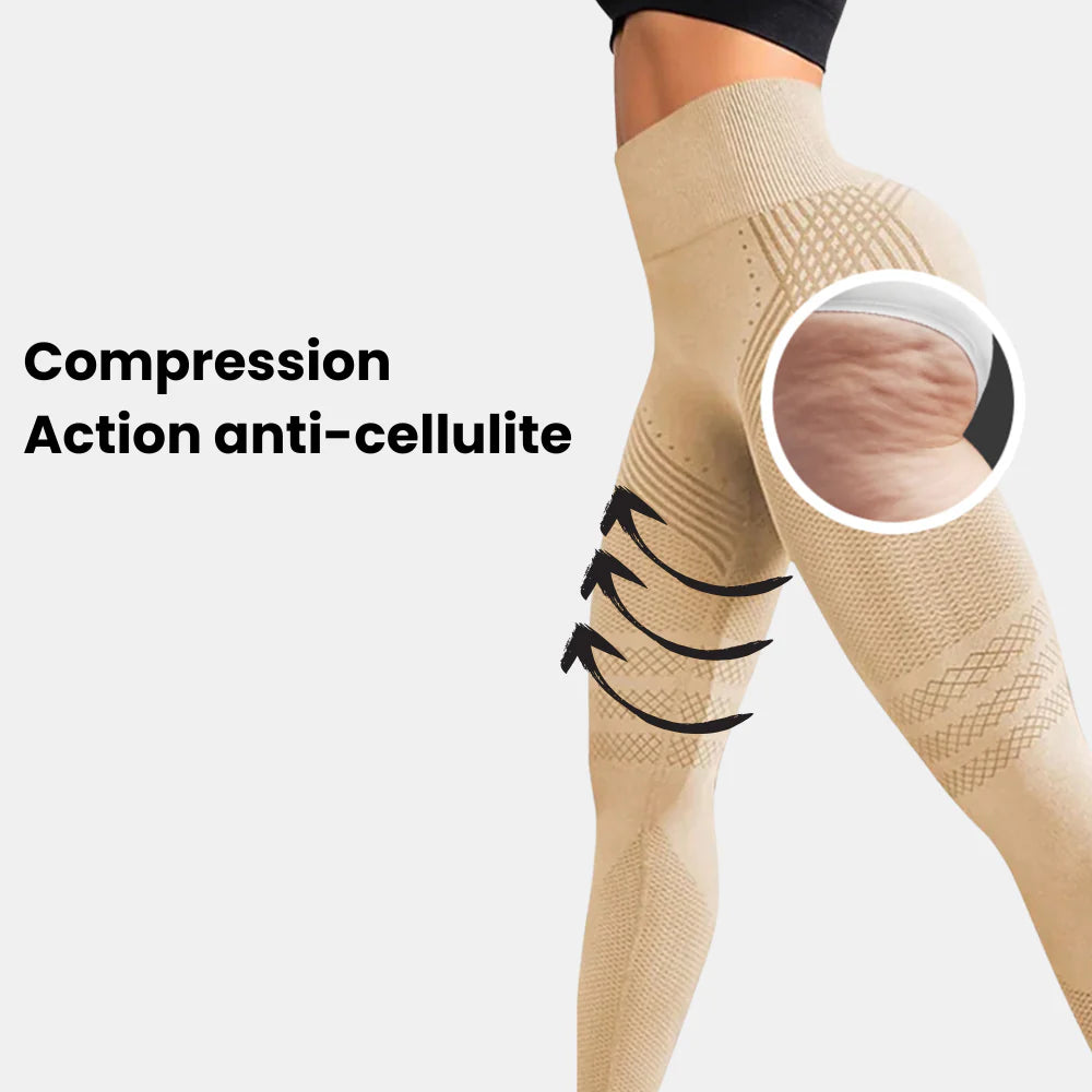 Koulango™ Legging Sculpt3D Taille Haute Sculptant