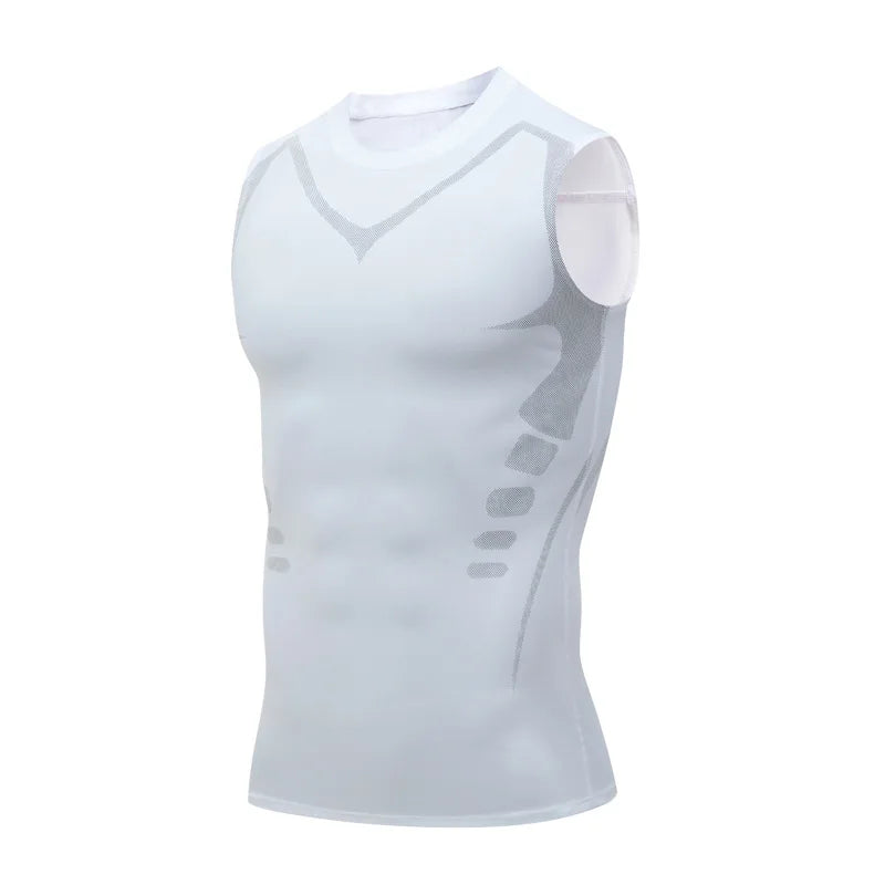 CompFit™ – Compression Tank Top for Men | Quick-Dry Gym Shirt