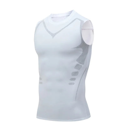 CompFit™ – Compression Tank Top for Men | Quick-Dry Gym Shirt