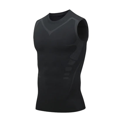 CompFit™ – Compression Tank Top for Men | Quick-Dry Gym Shirt