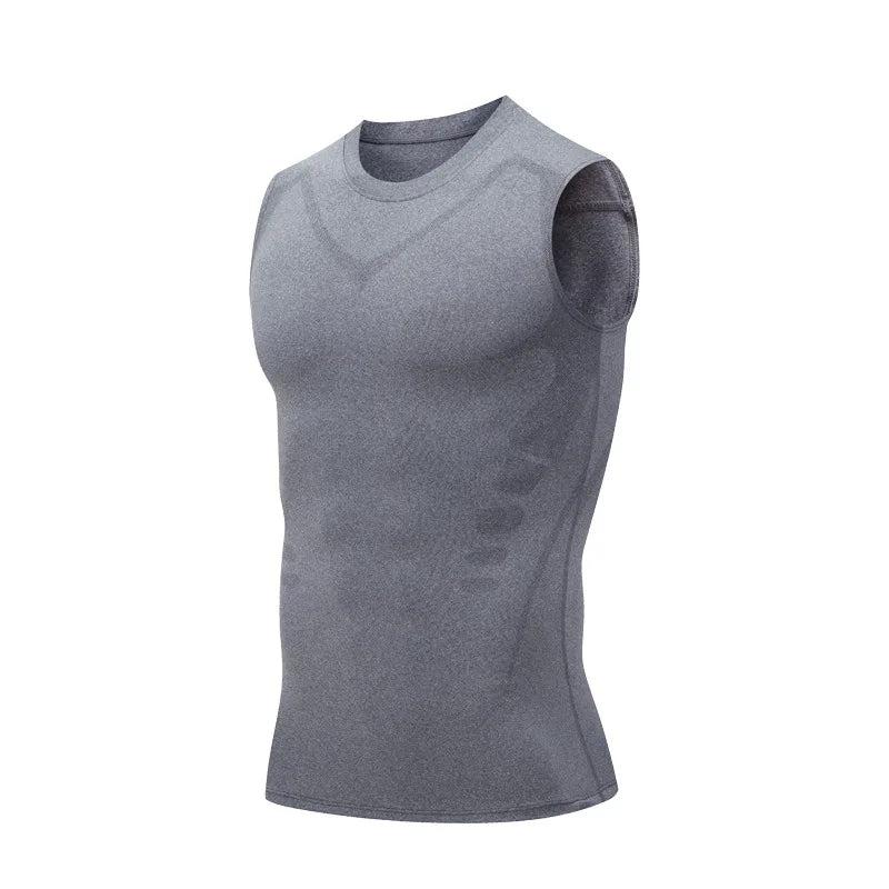 CompFit™ – Compression Tank Top for Men | Quick-Dry Gym Shirt