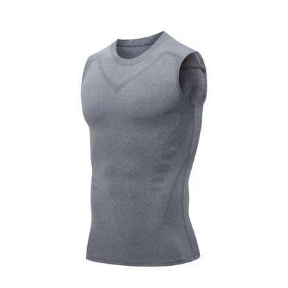 CompFit™ – Compression Tank Top for Men | Quick-Dry Gym Shirt
