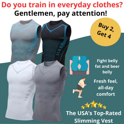 CompFit™ – Compression Tank Top for Men | Quick-Dry Gym Shirt